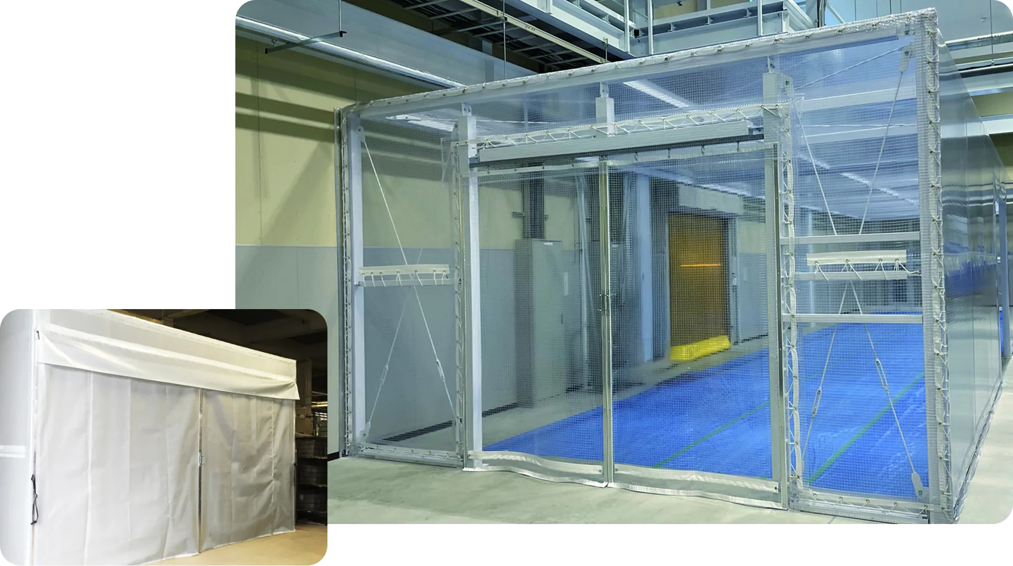 間仕切りブースの画像