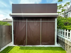 バーベキューテント_カーテン2