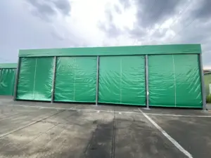 片流れテント②