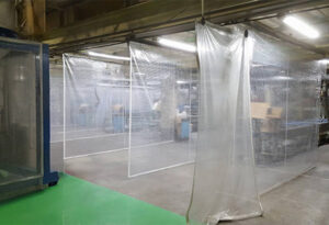 簡易式カーテン②