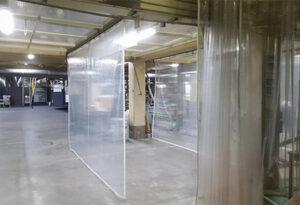 簡易式カーテン③