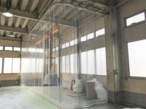 室内_間仕切りカーテン②