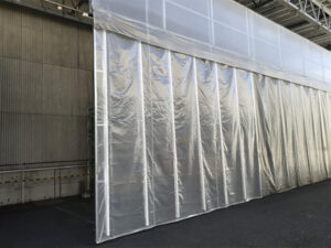 屋外_芯材カーテン①