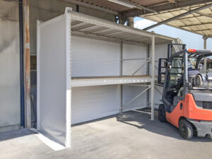 荷物置き場_間仕切りブース①