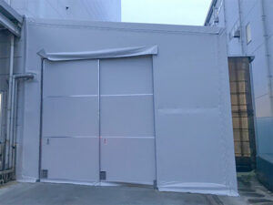 屋外_間仕切りブース②