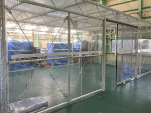 間仕切りブース①