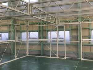 間仕切りブース③