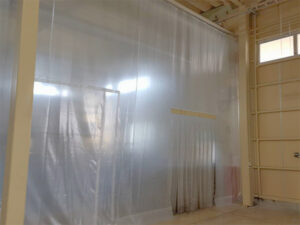 間仕切りカーテン①