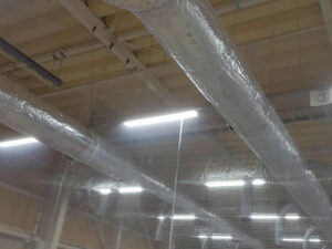 間仕切り固定シート②