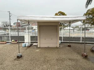 日除けテント②