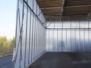 屋外_芯材カーテン①