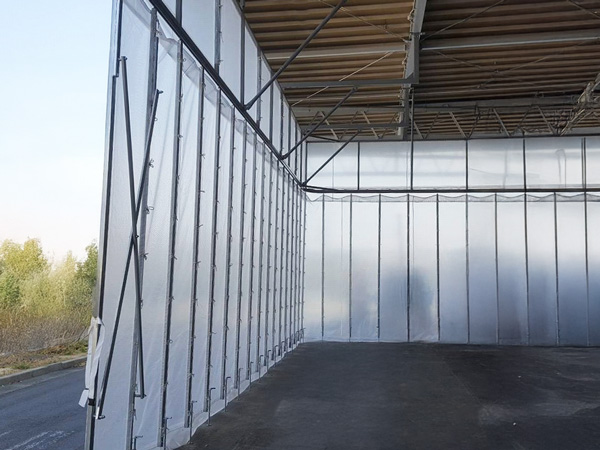 屋外_芯材カーテン①