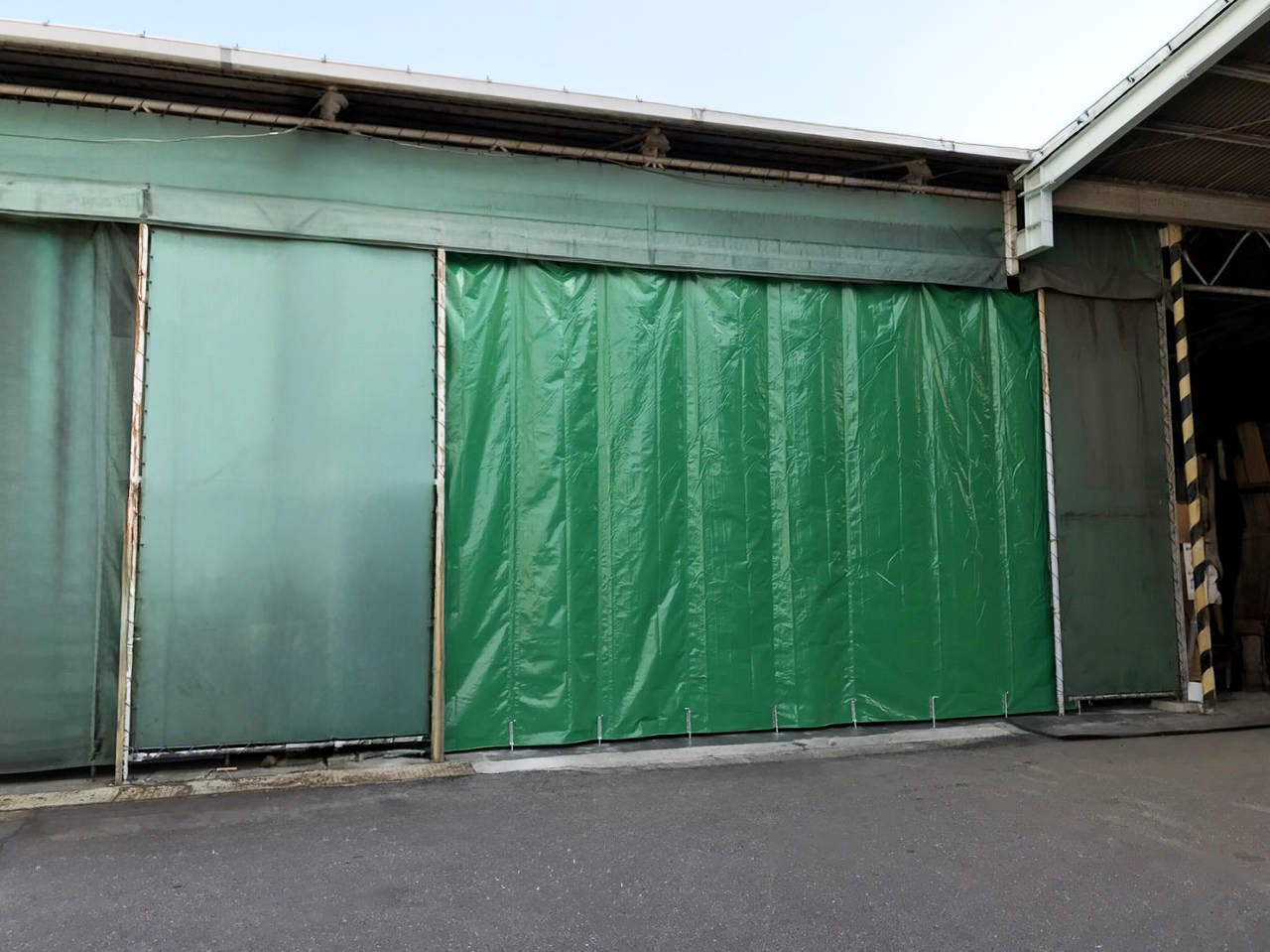 芯材カーテン_張替え①