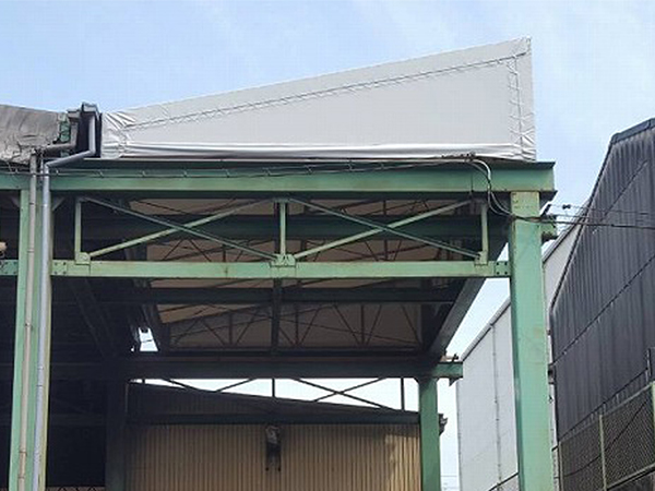 上屋テント_張替え①