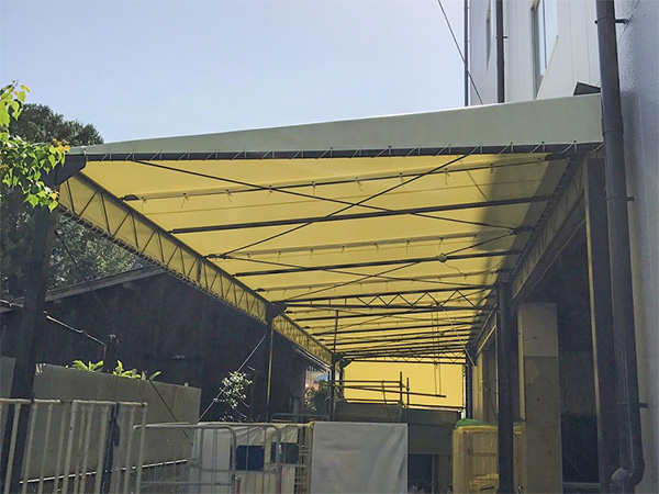屋外_上屋テント①