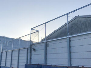 飛散防止ネット①