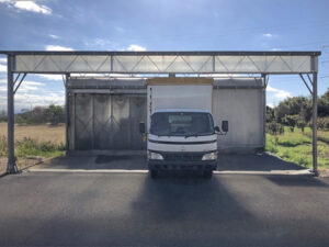 上屋テントの写真①