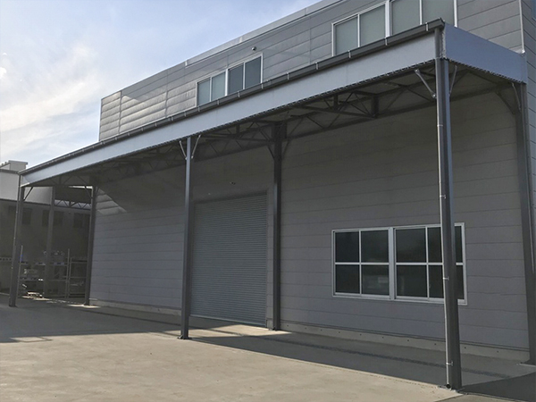 上屋テントの写真①