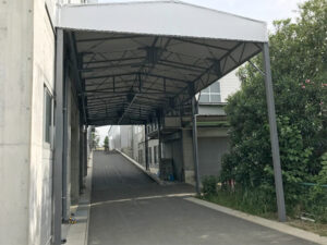 通路・上屋テントの写真①