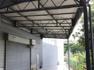 通路・上屋テントの写真③