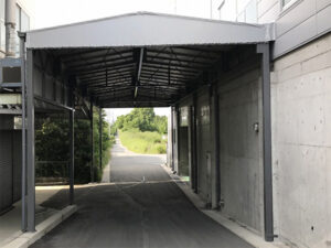 通路・上屋テントの写真④