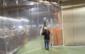 マグノレン付きカーテンの写真③