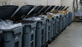 ゴミ置き場にイメージ写真