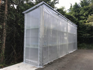 間仕切りブースの写真