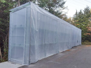 間仕切りブースの写真