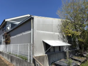 テント倉庫の写真