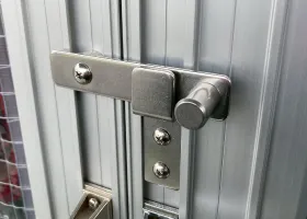 両開き用ロック（室内）